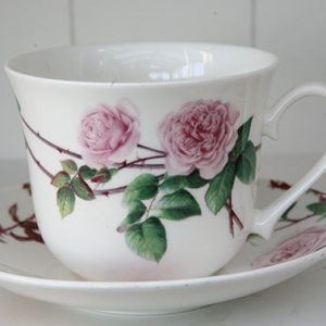 Tazza grande con piattino